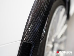 Alfa Romeo Giulia GTAm Style Rear Fenders Arch Set - Carbon Fiber